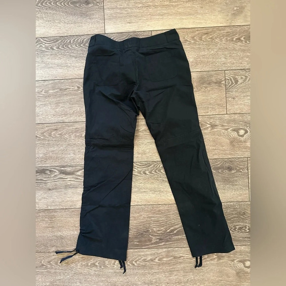 Club Monaco Black Casual Women’s  Pants Dressy Tie Ankle SZ 8 - Picture 4 of 4
